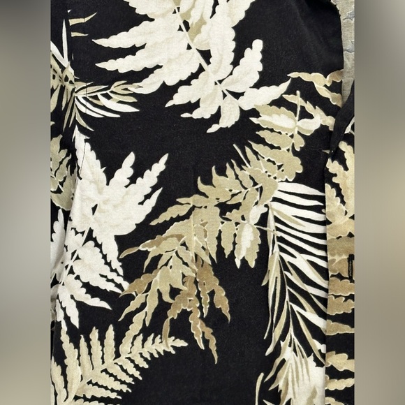 Zara Fauna Nature Print Short Sleeve Button Down Shirt, Relaxed Fit, Medium - Picture 4 of 5